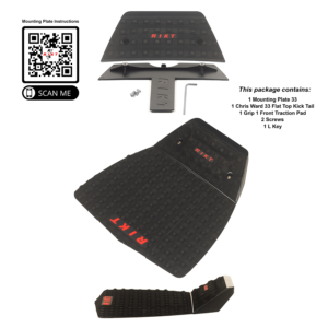 Chris Ward Pro Kick Tail and Traction Pad Package